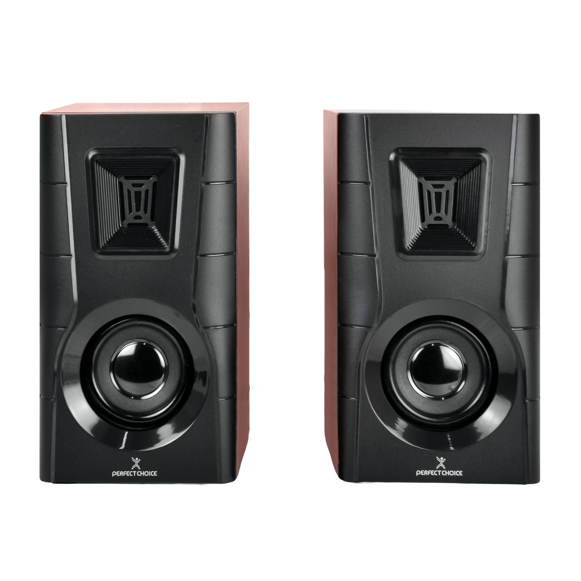 Bocinas para Computadora Acabado de madera Sonido 2.0 Meridian | PERFECT CHOICE - Bocinas para Computadora Acabado de madera Sonido 2.0 Meridian | PERFECT CHOICE -